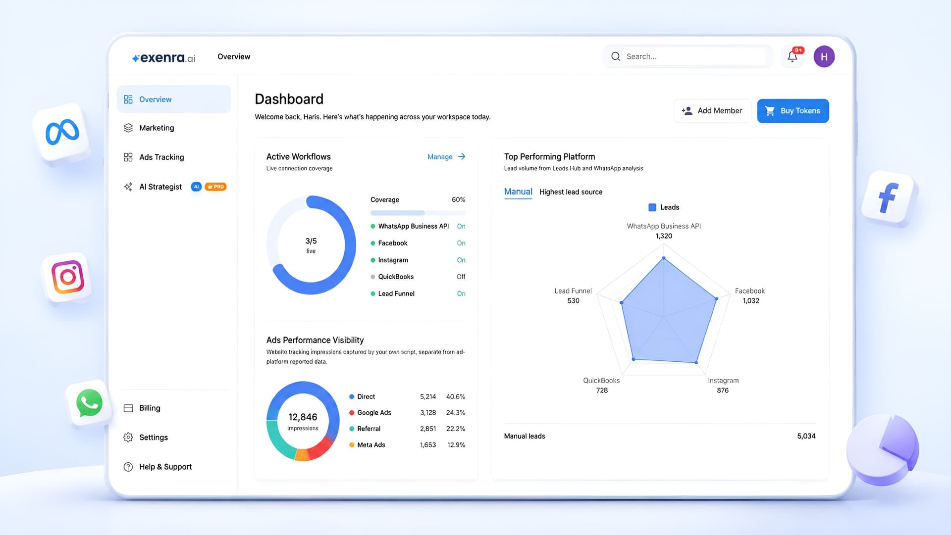 exenra AI automation platform